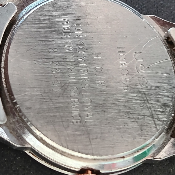 Vintage 60s Hamilton Masterpiece Issued for USS Honors Veteran - Picture 6 of 7